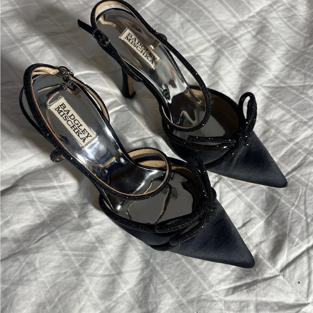 Badgley Mischka Elaine High Heel Shoes - Size 10